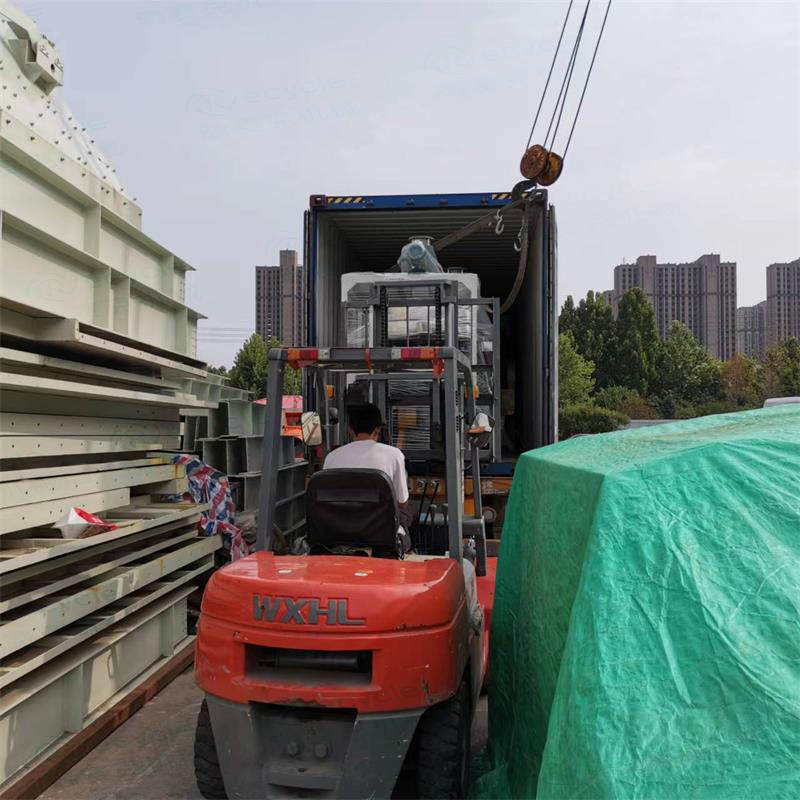 废铝塑破碎分选设备再迎印度发货