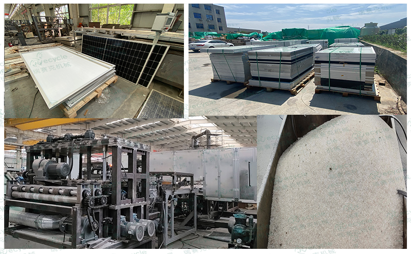 瑞赛克机械太阳能组件分解设备的升级款来了！